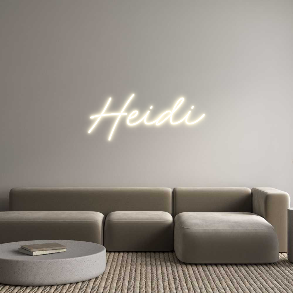 Custom Neon: Heidi