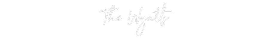 Custom Neon: The Wyatts