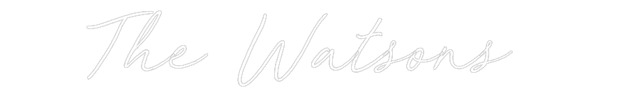 Custom Neon: The Watsons