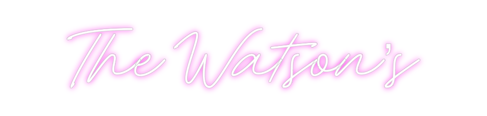 Custom Neon: The Watson’s