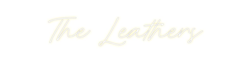 Custom Neon: The Leathers