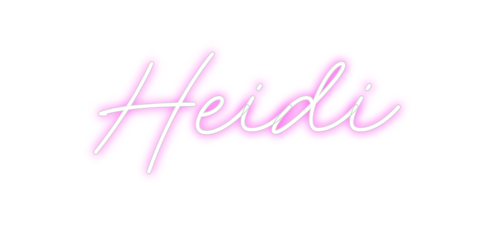 Custom Neon: Heidi