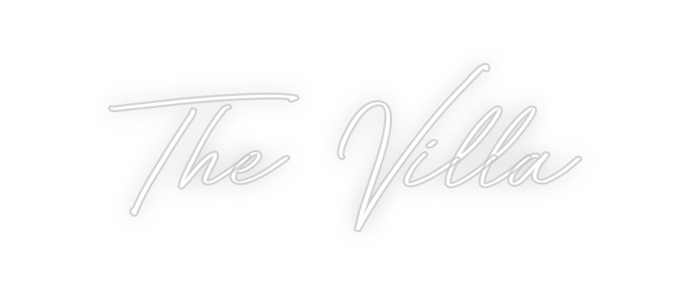 Custom Neon: The Villa