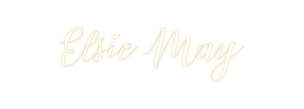 Custom Neon: Elsie May