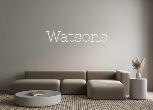 Custom Neon: Watsons