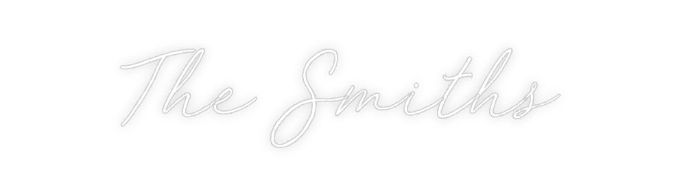 Custom Neon: The Smiths