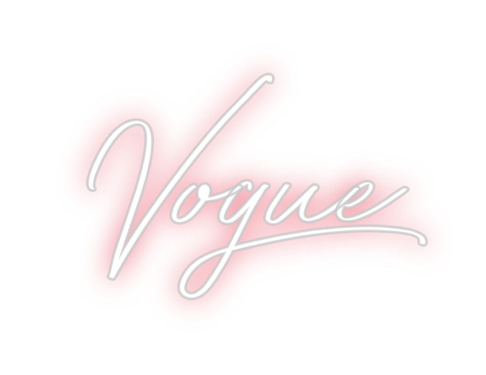 Custom Neon: Vogue