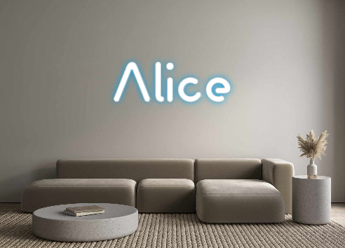 Custom Neon: Alice