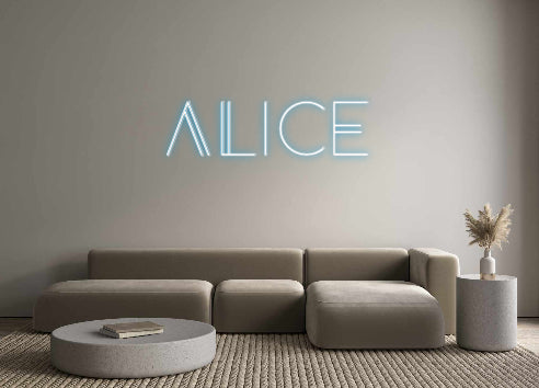 Custom Neon: Alice