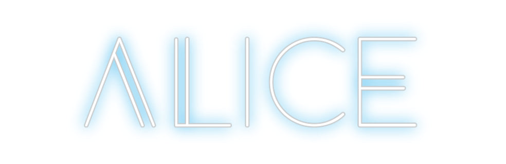 Custom Neon: Alice