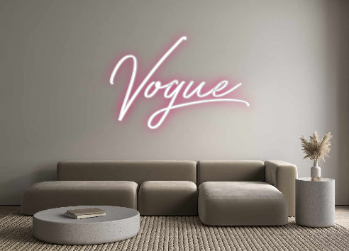 Custom Neon: Vogue