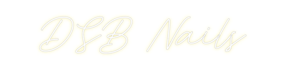Custom Neon: DSB Nails