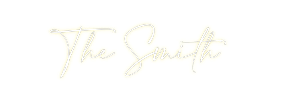 Custom Neon: The Smith'