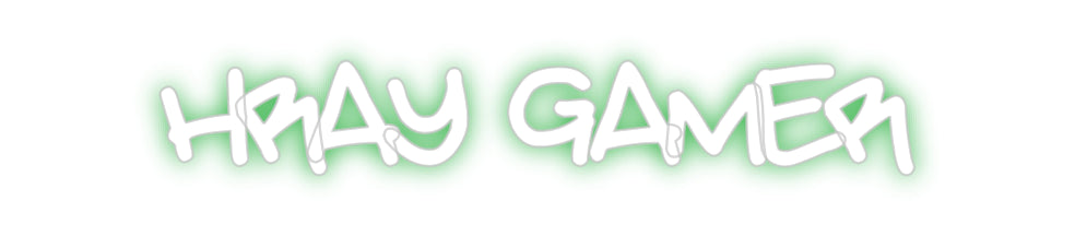 Custom Neon: HRAY GAMER