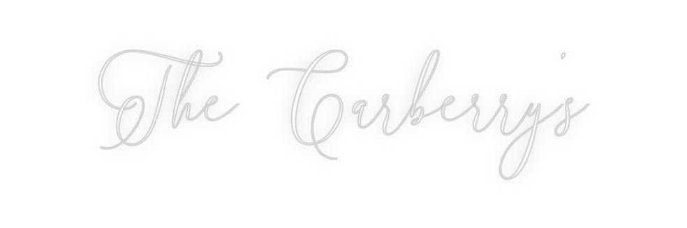 Custom Neon: The Carberry’s