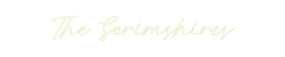 Custom Neon: The Scrimshires