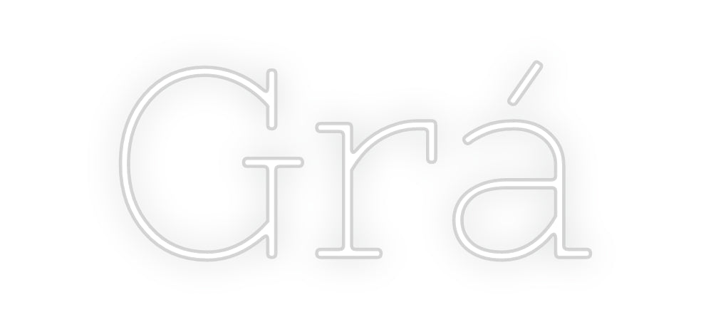 Custom Neon: Grá