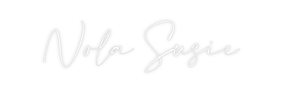 Custom Neon: Nola Susie