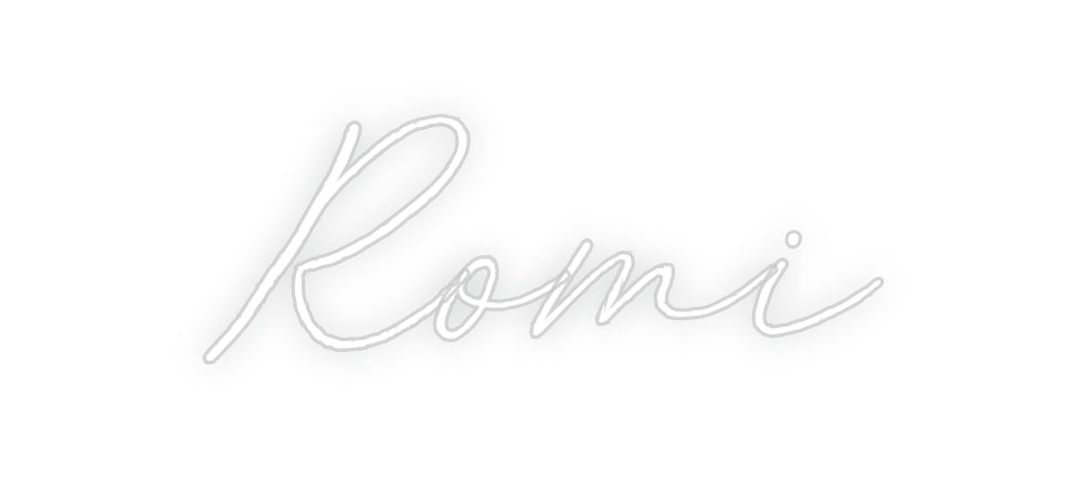 Custom Neon: Romi