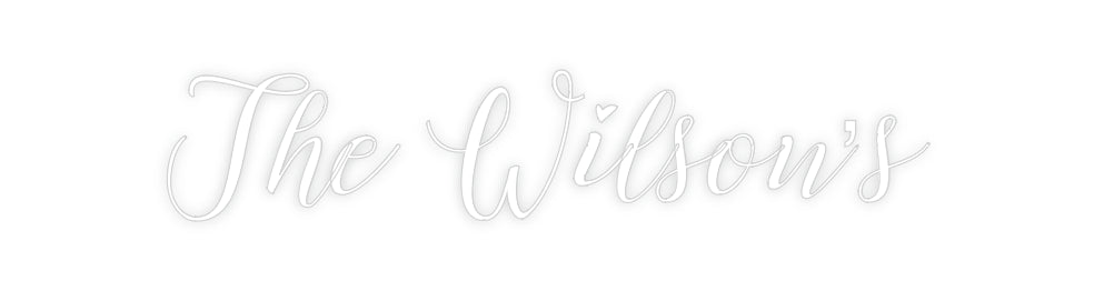 Custom Neon: The Wilson’s