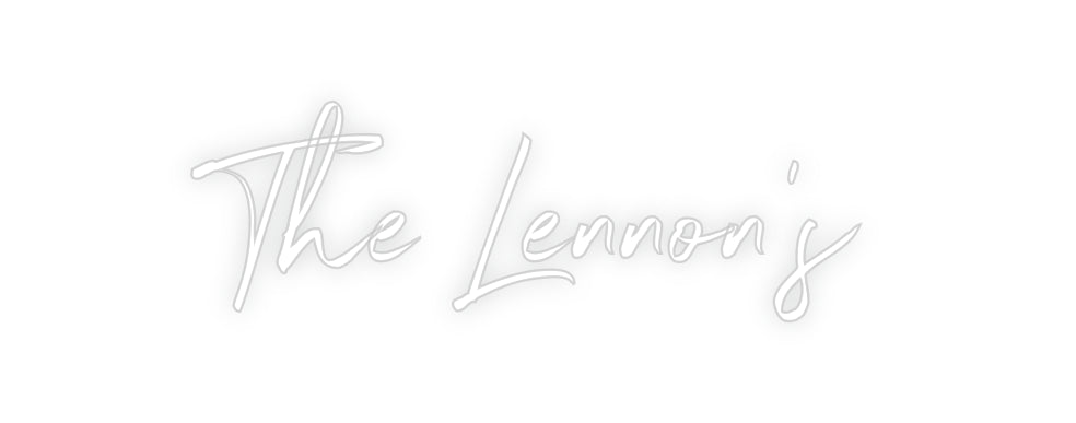 Custom Neon: The Lennon’s