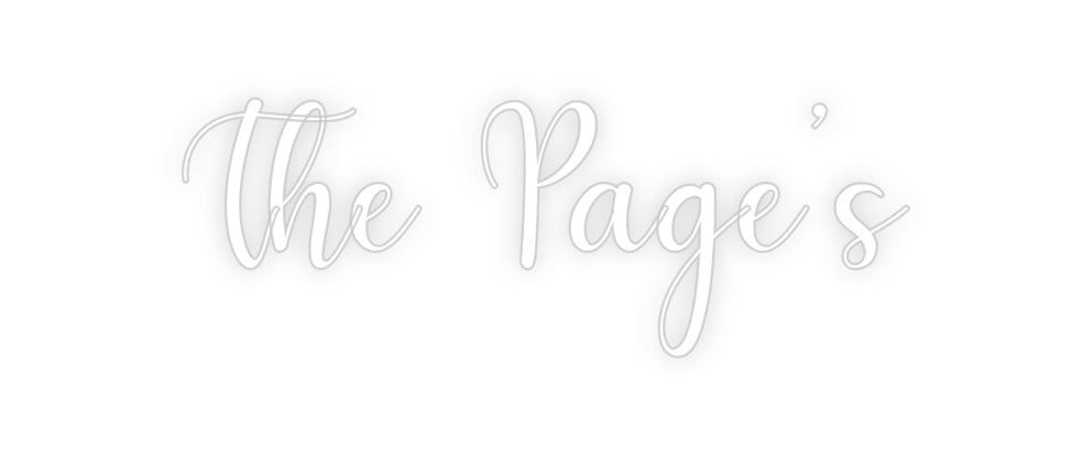 Custom Neon: The Page’s