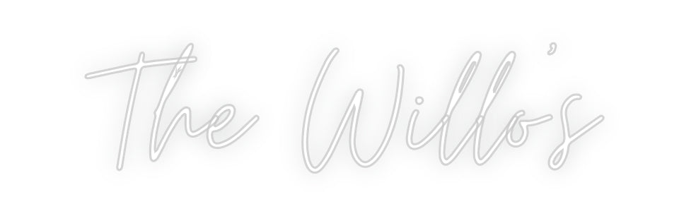 Custom Neon: The Willo’s