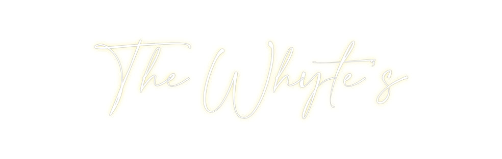 Custom Neon: The Whyte’s