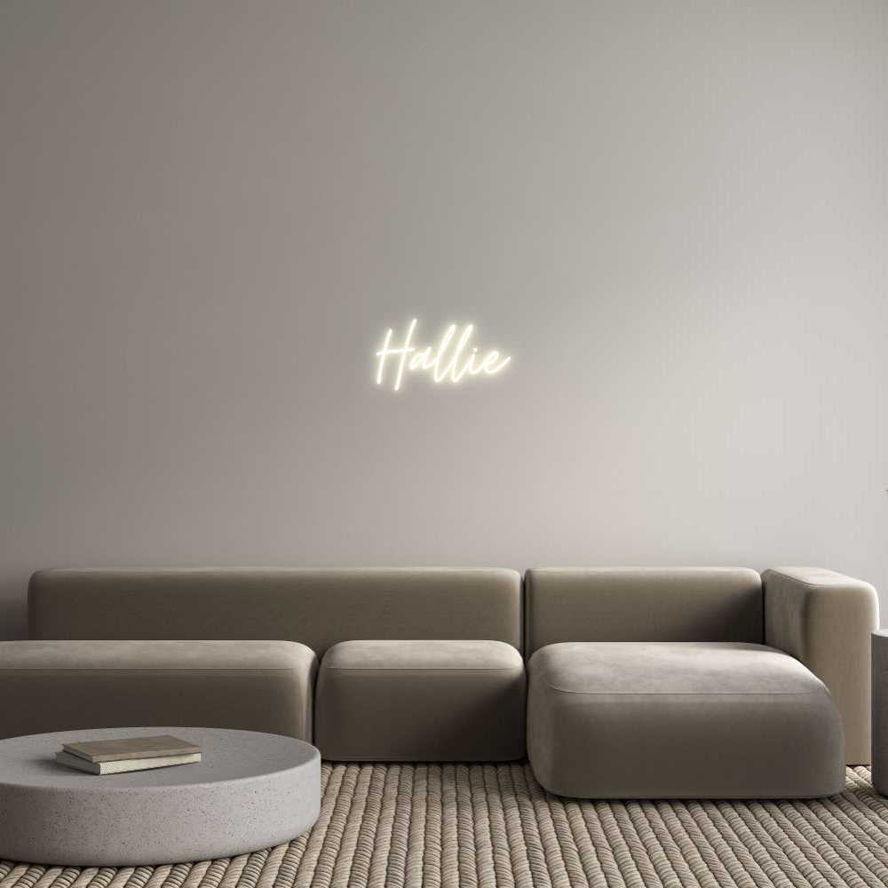 Custom Neon: Hallie