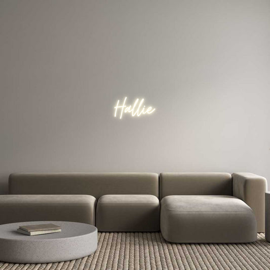 Custom Neon: Hallie