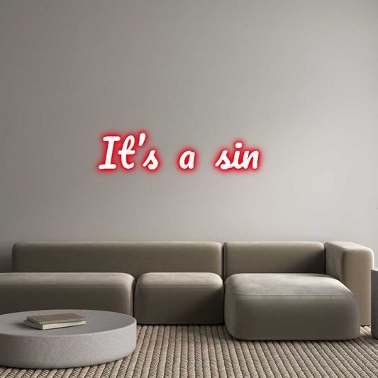 Custom Neon: It’s a sin