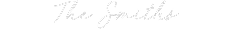 Custom Neon: The Smiths