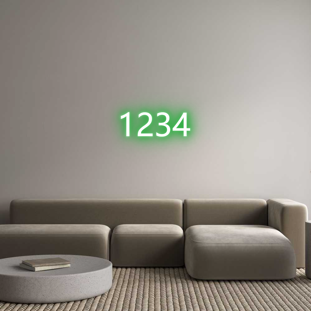 Custom Neon: 1234