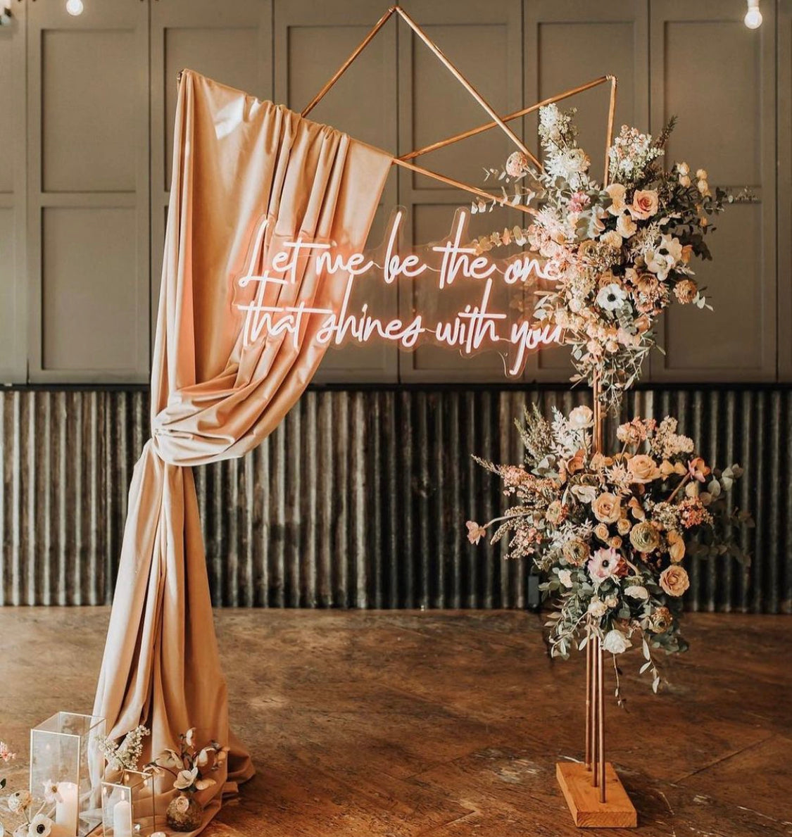 Let me be the one that shines with you