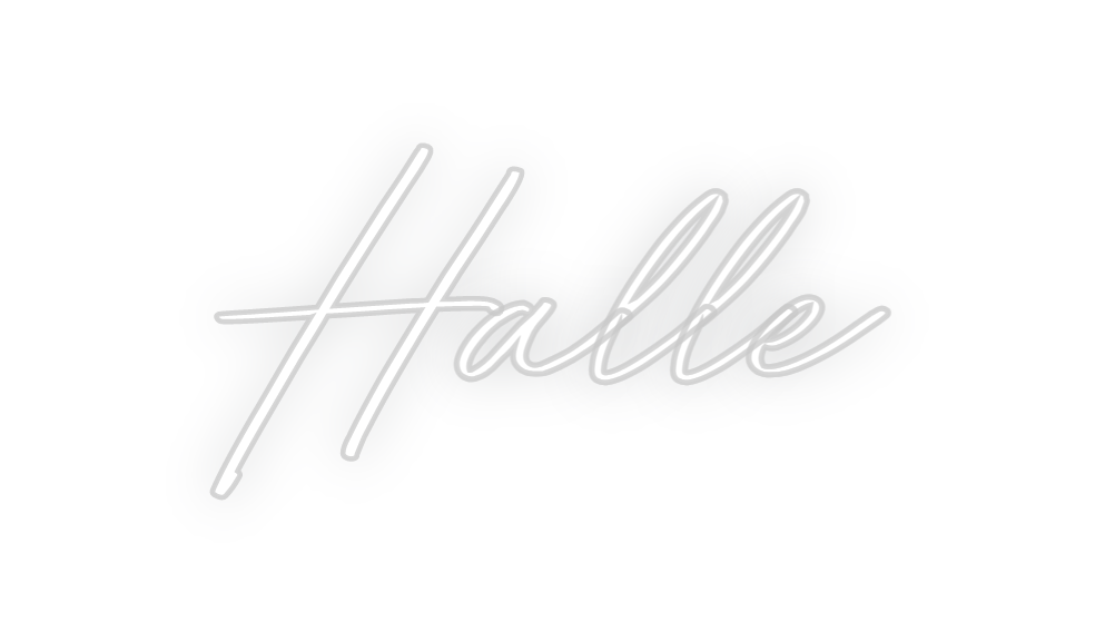 Custom Neon: Halle