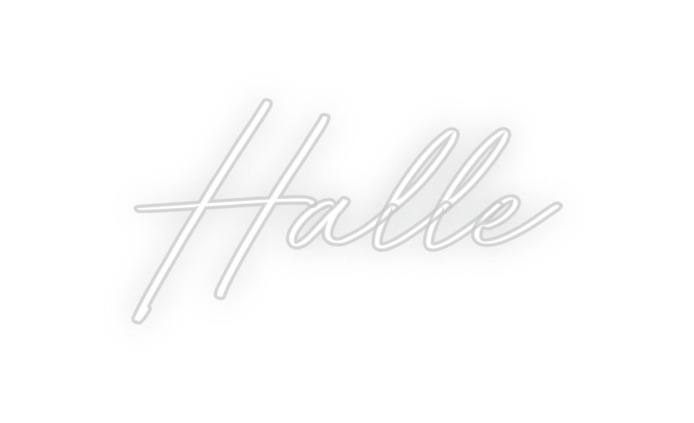Custom Neon: Halle
