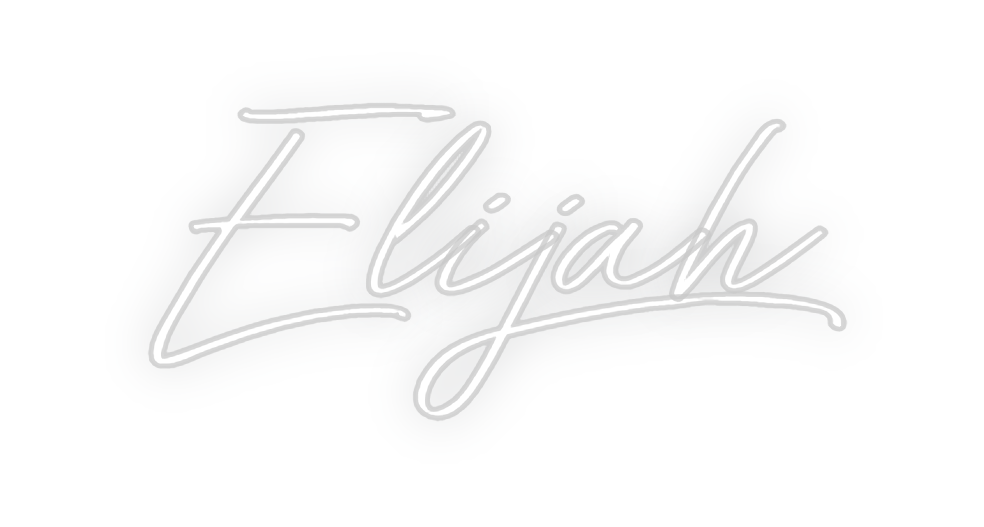 Custom Neon: Elijah