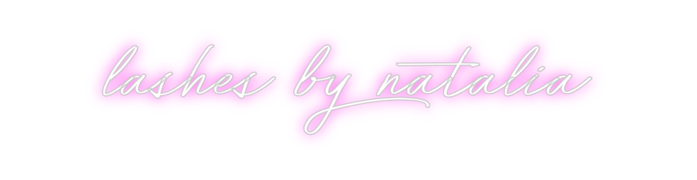 Custom Neon: lashes by nat...