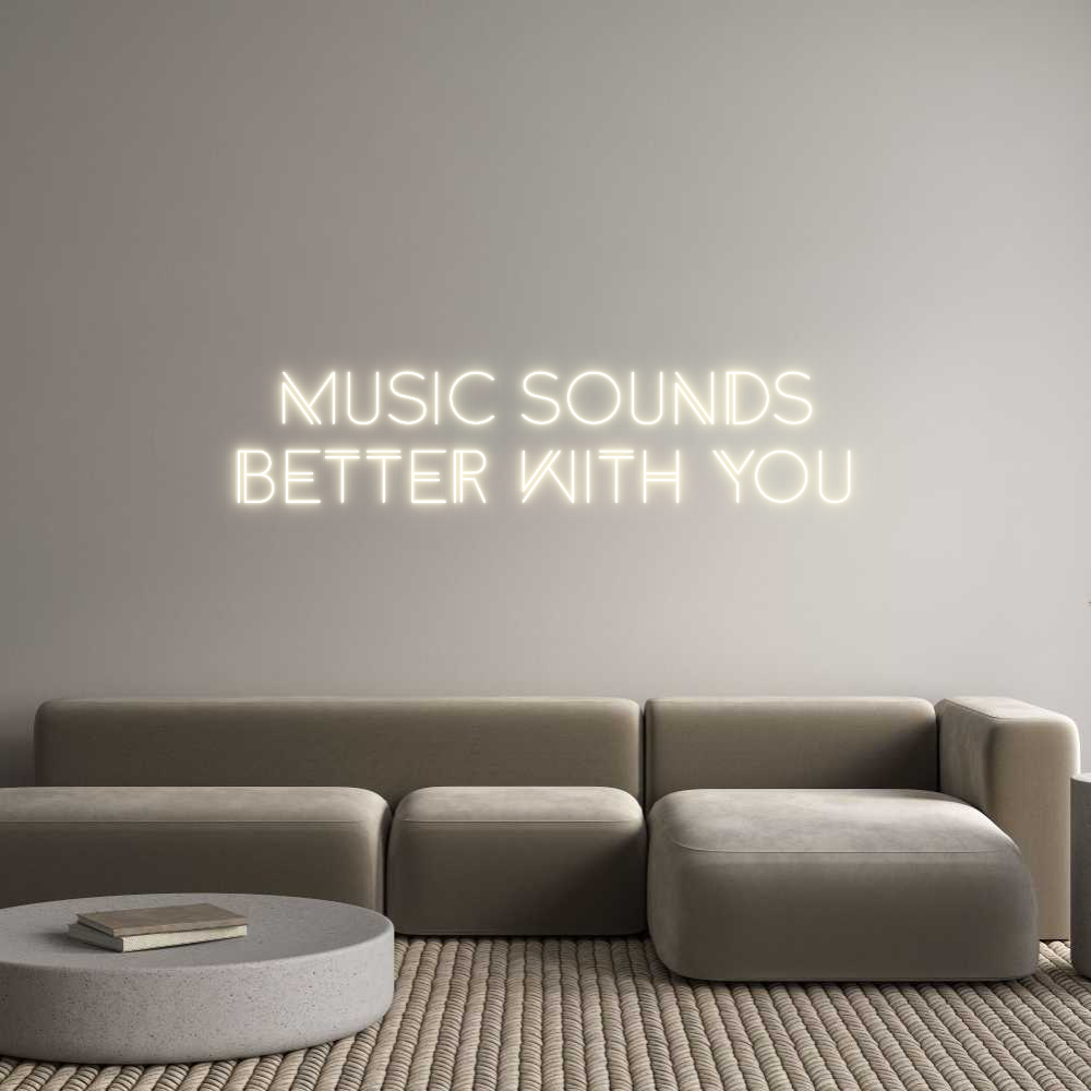 Custom Neon: Music sounds
...