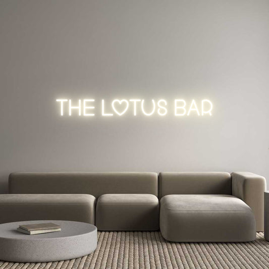 Custom Neon: The Lotus Bar