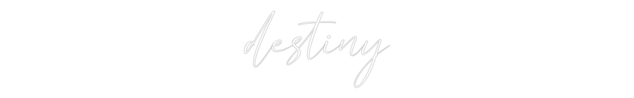 Custom Neon: destiny
