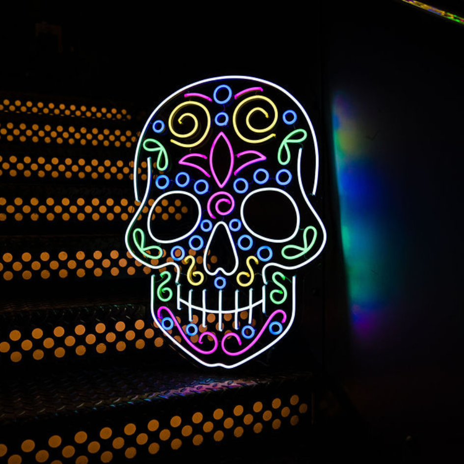 Skull Neon Sign
