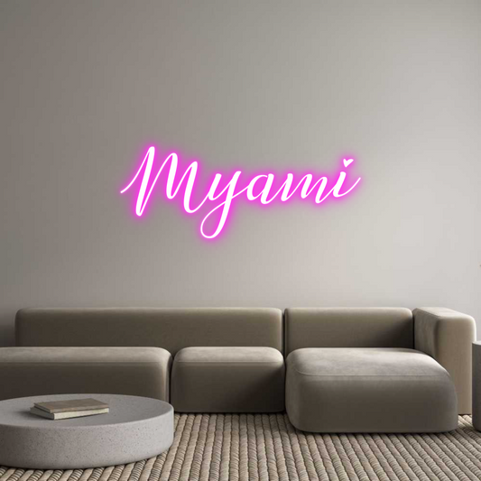 Custom Neon: Myami