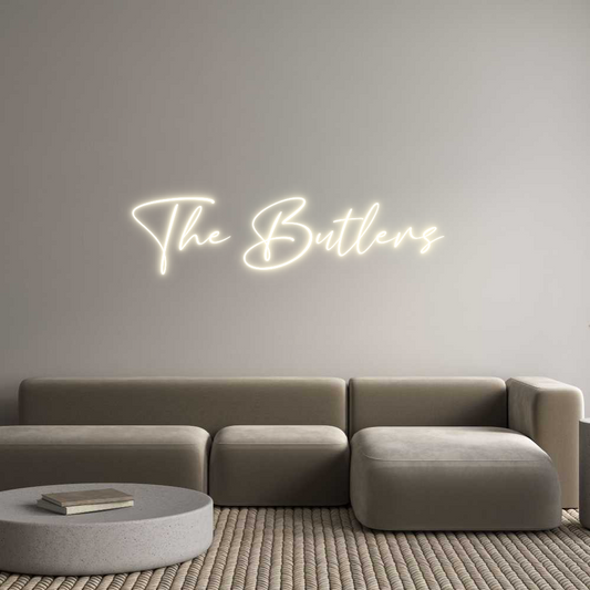 Custom Neon: The Butlers