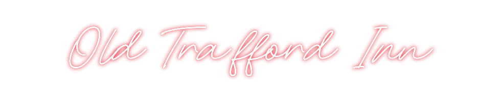 Custom Neon: Old Trafford ...