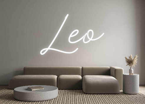 Custom Neon: Leo