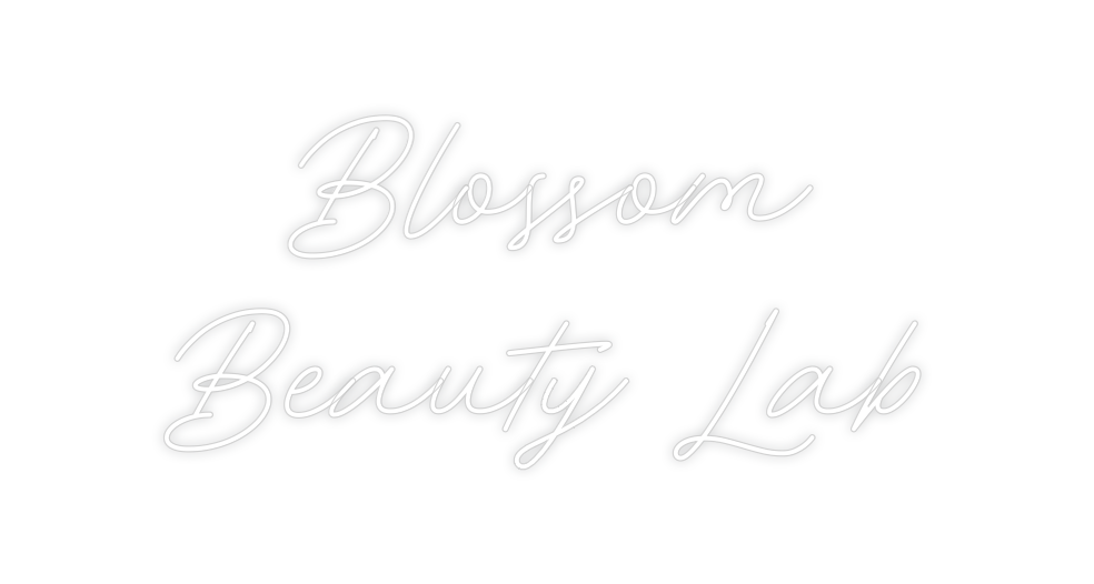 Custom Neon: Blossom 
Beau...