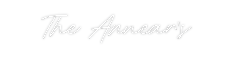 Custom Neon: The Annear's