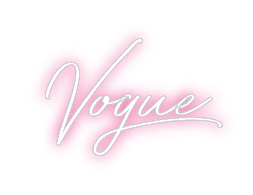 Custom Neon: Vogue