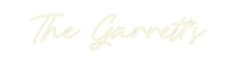 Custom Neon: The Garrett’s